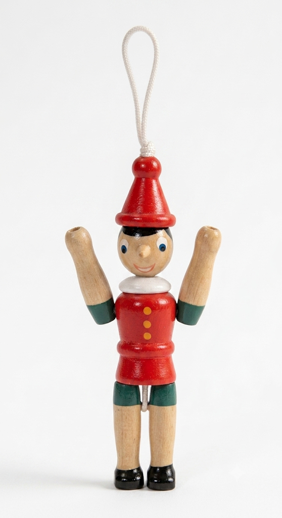 Figura Pinocchio DISNEY in Legno 10 CM