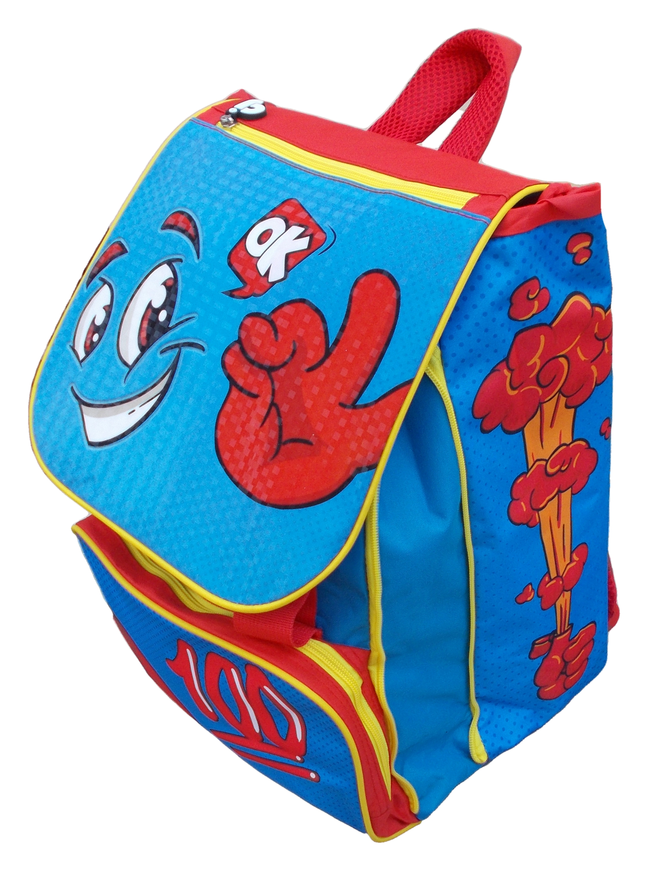 Zaino Faccine Estensibile Borsa Scuola Elementare Cm. 40x29x28 - Cj0001b