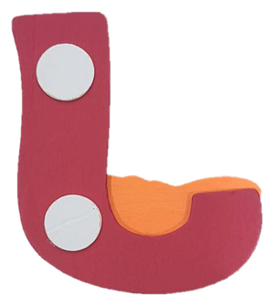 Lettere in Legno DISNEY Winnie the Pooh e Friends 8cm J