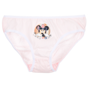 Mutandine Set 3 Pezzi Minnie DISNEY Slip in Cotone in Scatola 3/8 Anni - Ye30027