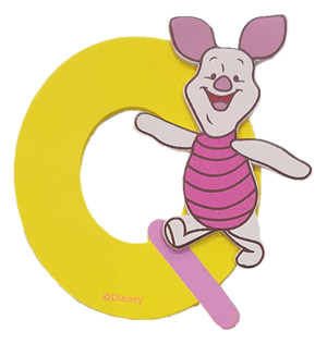 Lettere in Legno DISNEY Winnie the Pooh e Friends 8cm Q