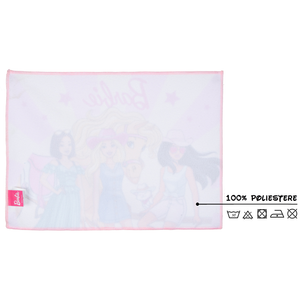Tovaglietta Barbie in Tessuto da Colazione Pranzo 40x30 CM - Ye18275