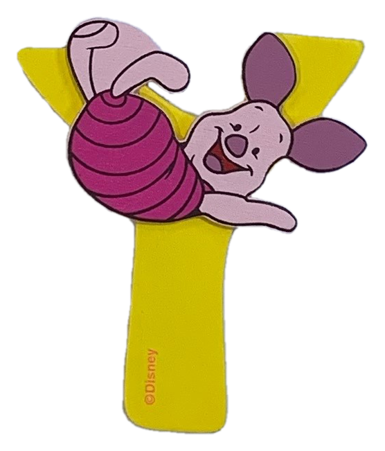 Lettere in Legno DISNEY Winnie the Pooh e Friends 8cm Y