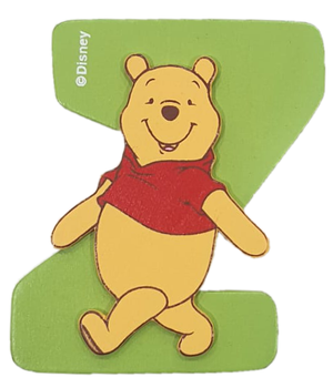 Lettere in Legno DISNEY Winnie the Pooh e Friends 8cm Z