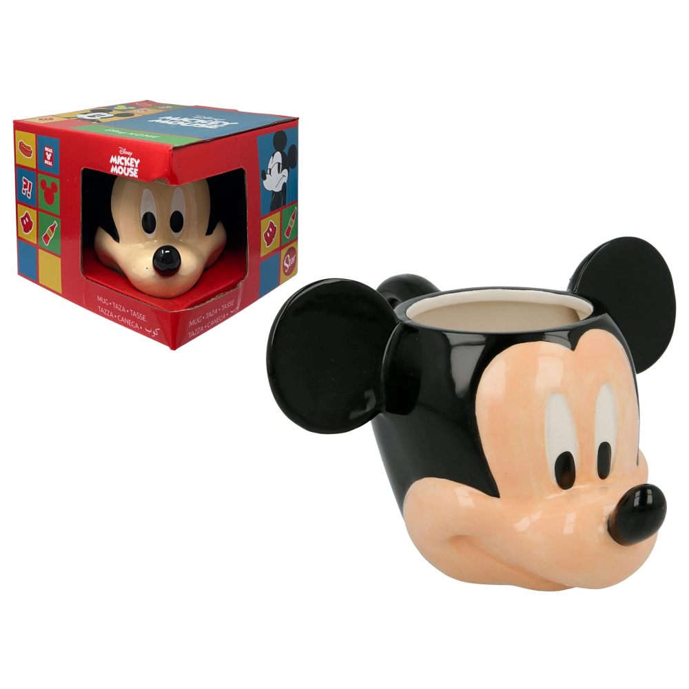 Tazza 3d Topolino DISNEY in Ceramica 355 Ml in Confezione - 78191