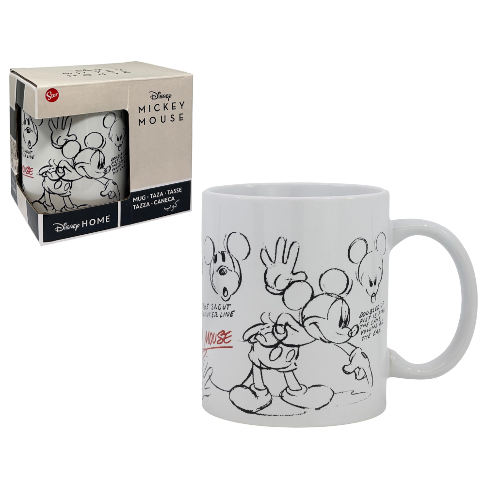 Tazza Mug Mickey Mouse DISNEY Topolino in Ceramica 325 Ml in Confezione - 75578
