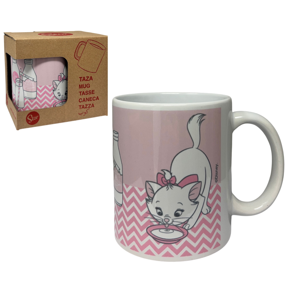 Tazza Mug Marie DISNEY gli Aristogatti  in Ceramica Stampa Sublimatica 325 Ml in Confezione - 99466