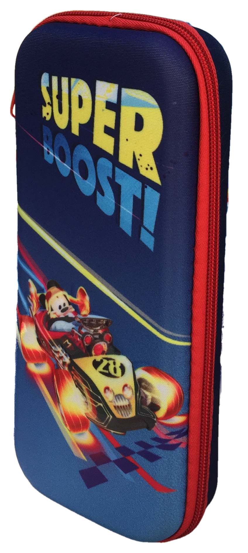 Tombolino Astuccio Topolino DISNEY Mickey Mouse 3d Portacolori 1 Cerniera 23x11 Cm. - Mic0236