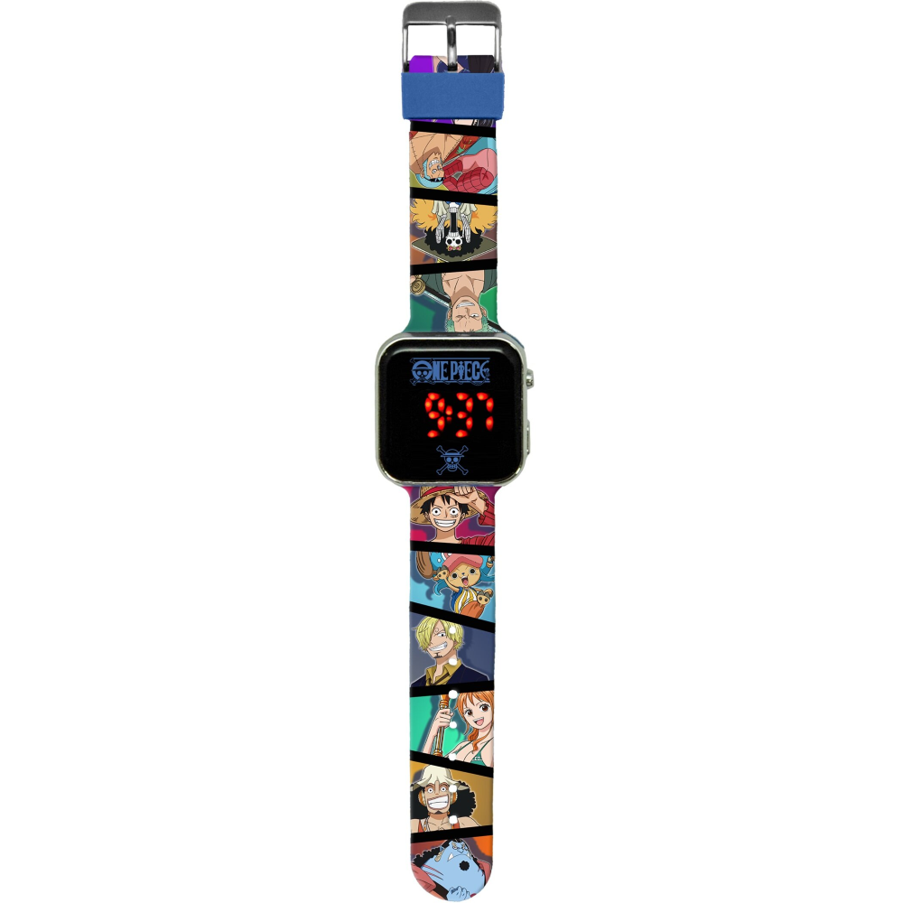 Orologio a LED One Piece da Polso Digitale con Cinturino Silicone - Op00005