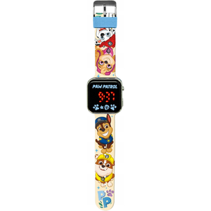 Orologio a LED Paw Patrol da Polso Digitale con Cinturino Silicone - Pw19961