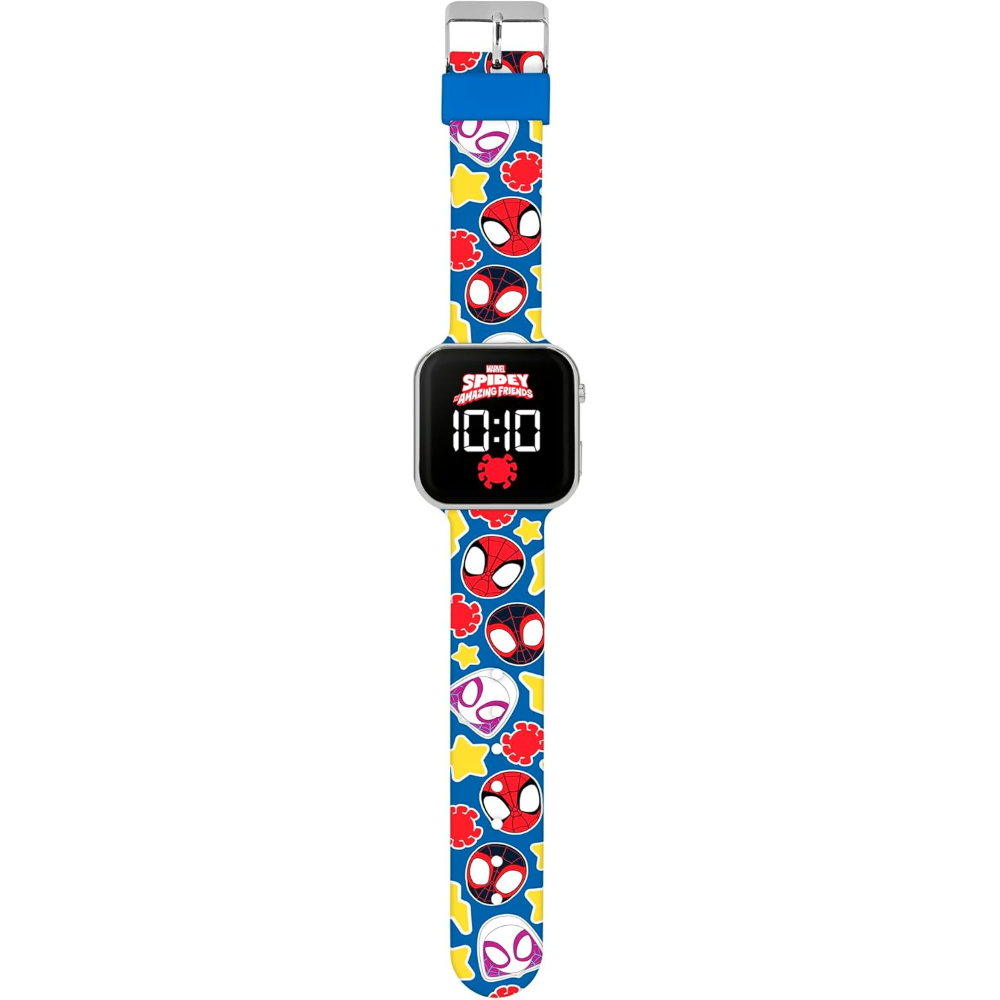 Orologio a LED Spidey MARVEL da Polso Digitale con Cinturino Silicone - Spf4018