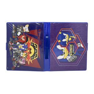 Valigetta 65 Pezzi Sonic Prime Scatola Colori Cancelleria Stickers per Bambini - 0842