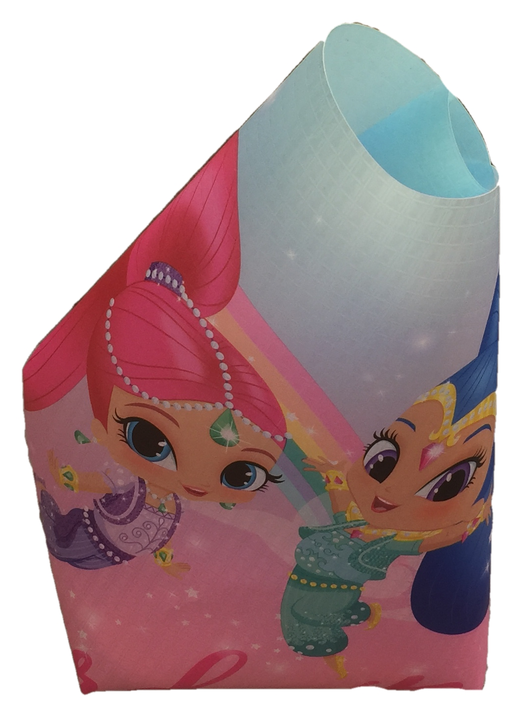 Tovaglietta Shimmer e Shine Nickelodeon in Plastica Morbida Ripiegabile da Colazione Pranzo Cm.44x30 - Ss0312