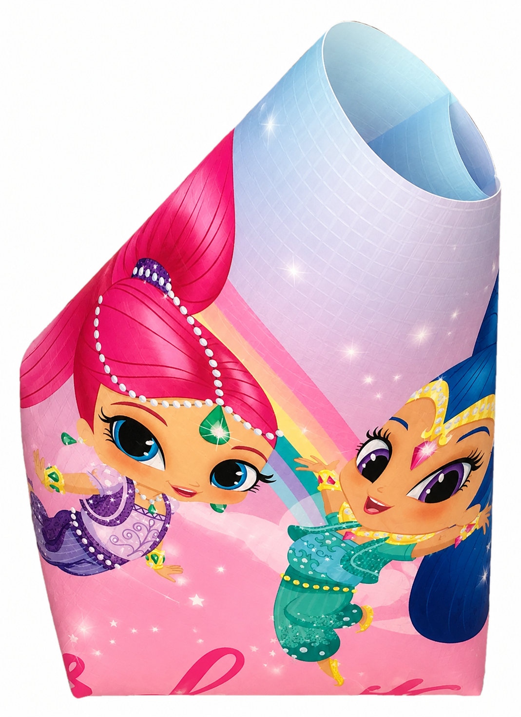 Tovaglietta Shimmer e Shine Nickelodeon in Plastica Morbida Ripiegabile da Colazione Pranzo Cm.44x30 - Ss0312