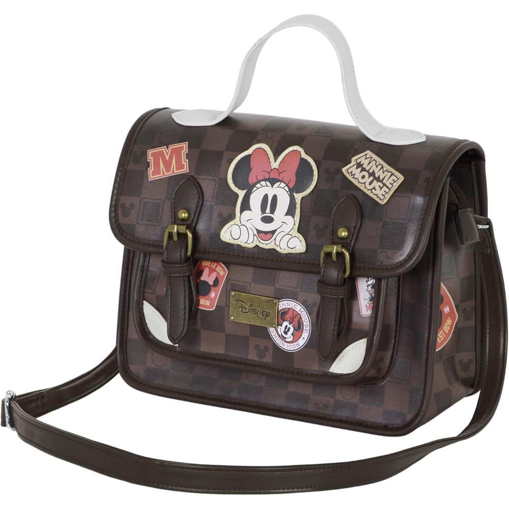 Borsa Zaino da Passeggio Minnie DISNEY Borsa con Tracolla Regolabile 27 CM - 07580