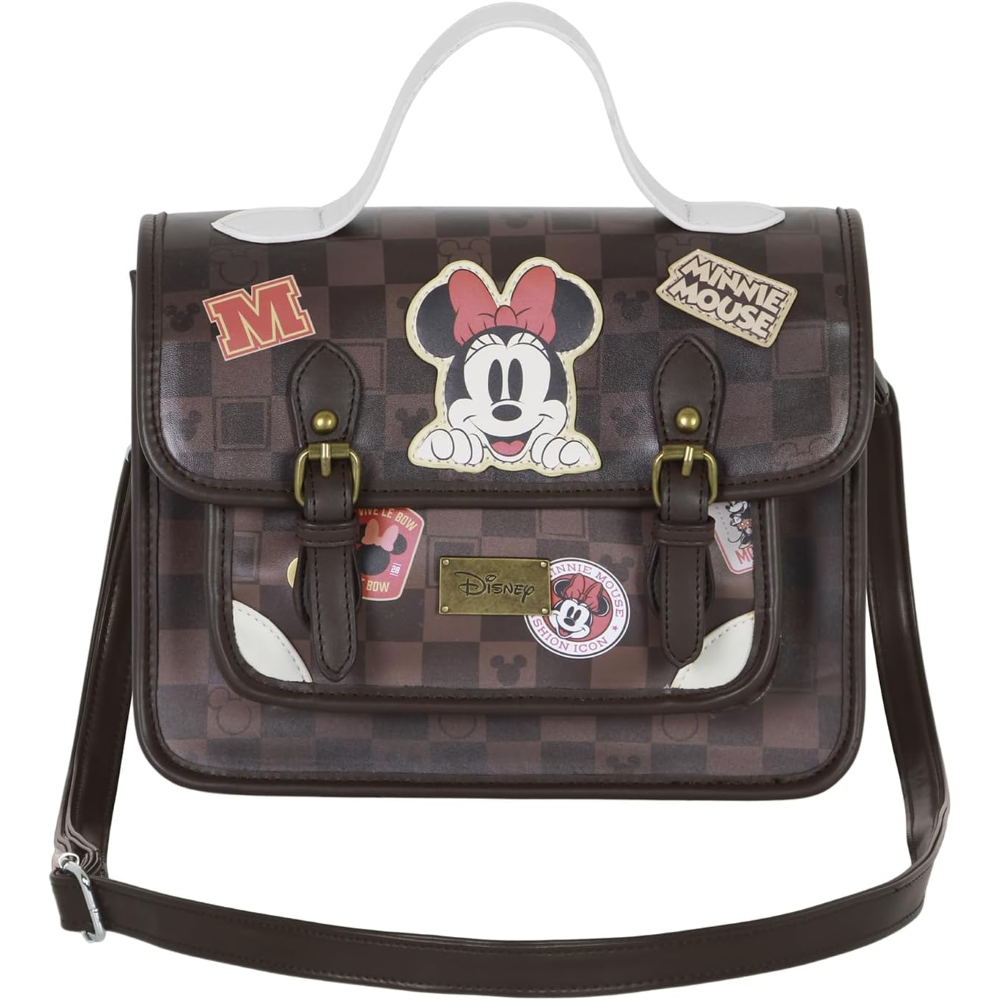 Borsa Zaino da Passeggio Minnie DISNEY Borsa con Tracolla Regolabile 27 CM - 07580
