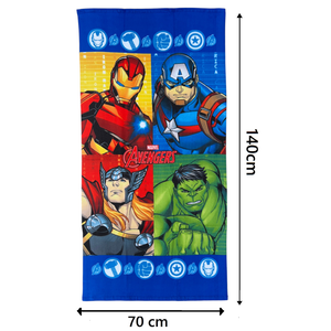 Telo Mare Avengers MARVEL Asciugamano per Bambini in Microfibra CM 140x70 - Ave36-5000