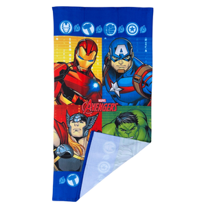 Telo Mare Avengers MARVEL Asciugamano per Bambini in Microfibra CM 140x70 - Ave36-5000