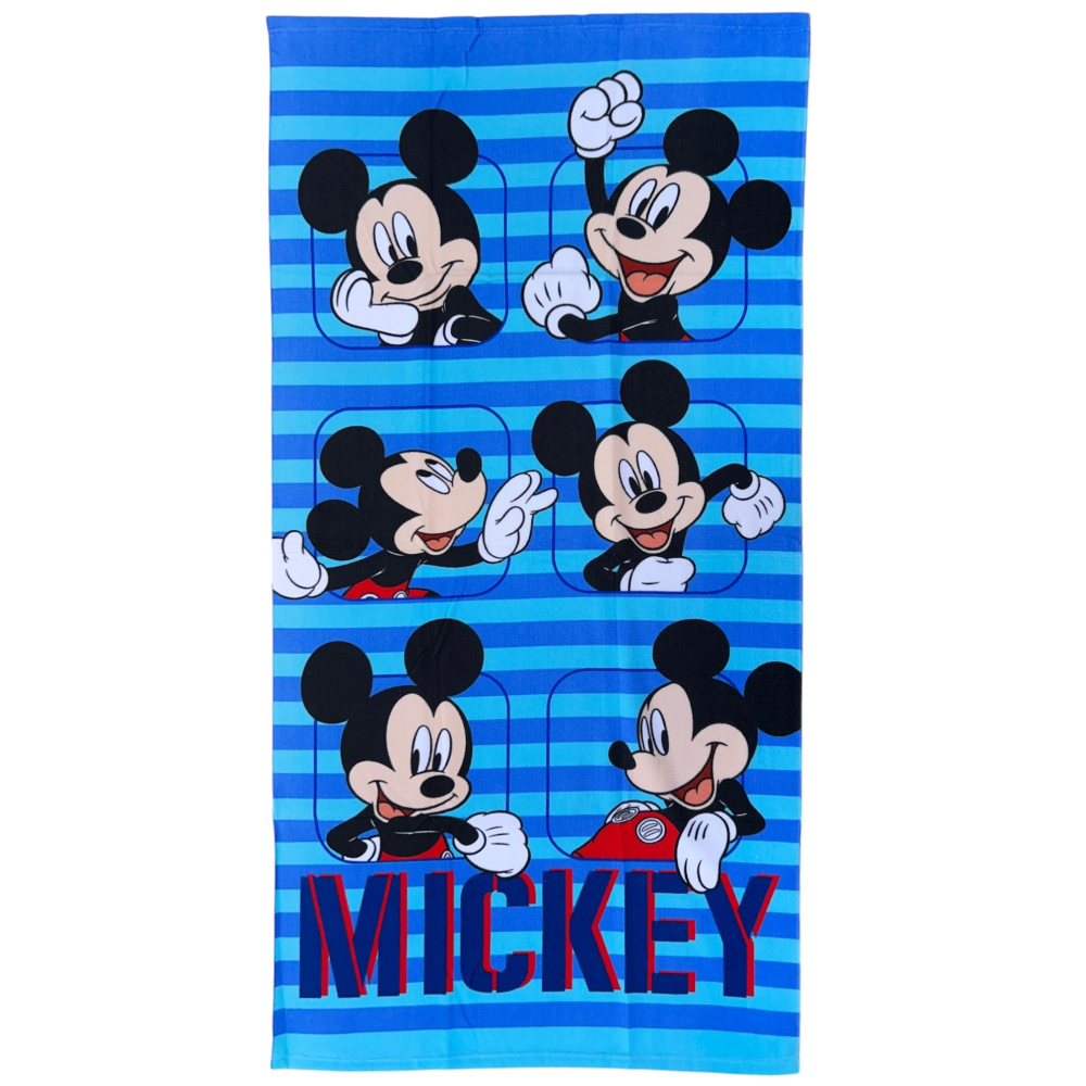 Telo Mare Topolino DISNEY Asciugamano per Bambini in Microfibra CM 140x70 - Mic36-5046