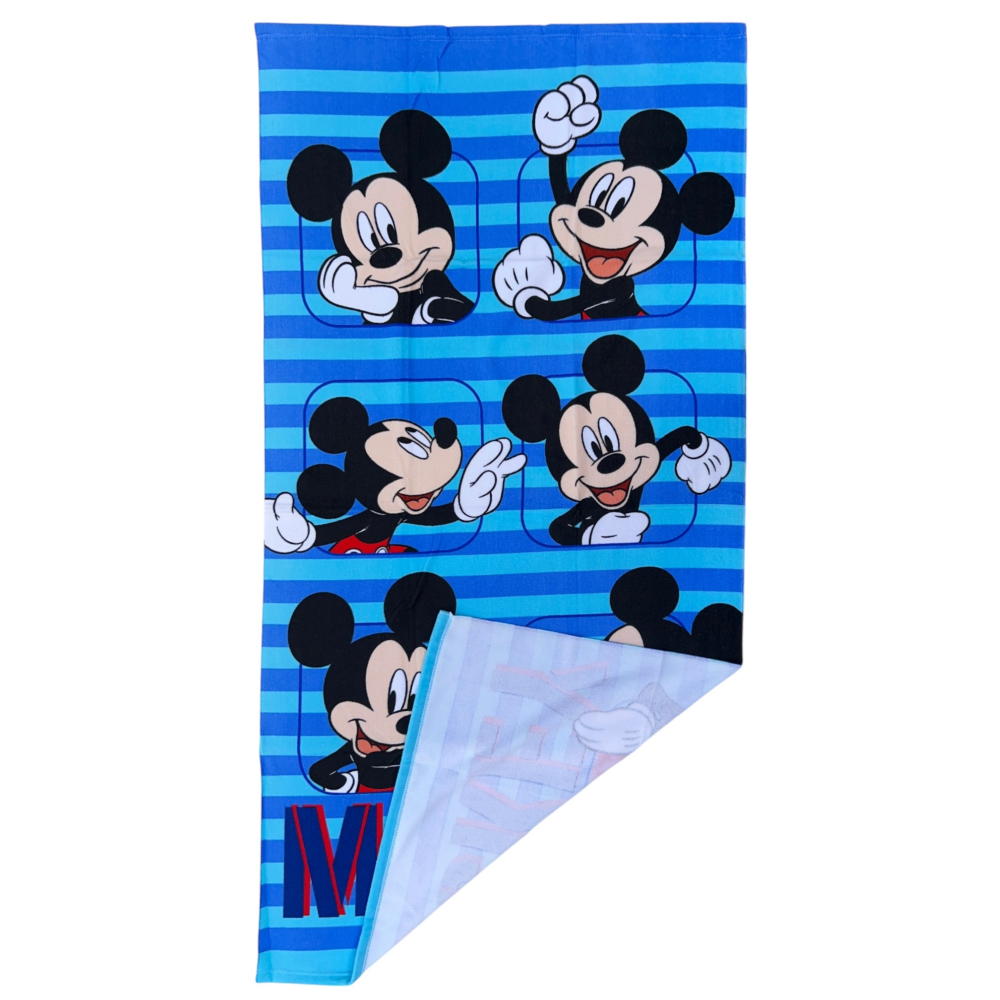 Telo Mare Topolino DISNEY Asciugamano per Bambini in Microfibra CM 140x70 - Mic36-5046