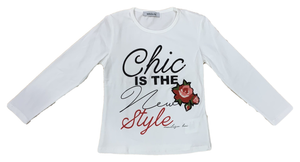 T-Shirt Meilisa Bai Bambina Baby Taglie 3/7 Anni - Fl1719