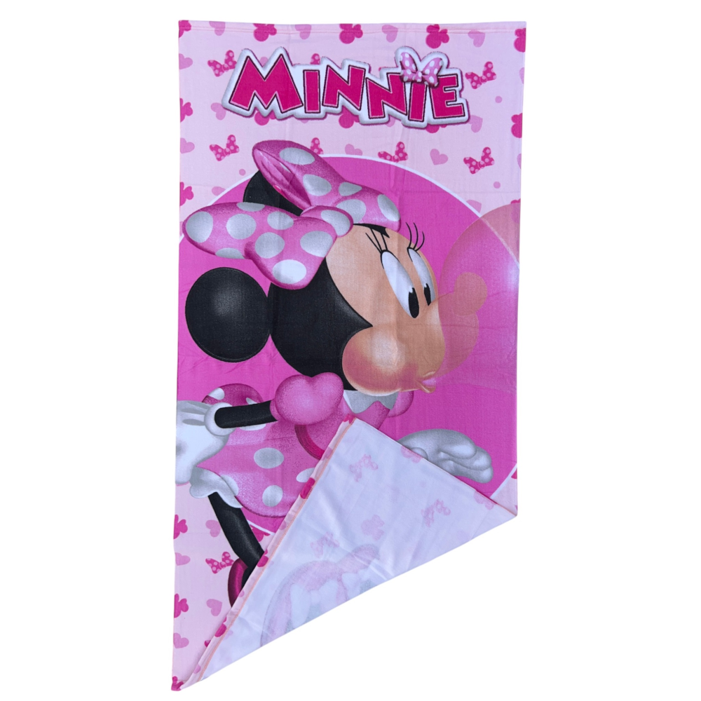 Telo Mare Minnie DISNEY Asciugamano per Bambini in Microfibra CM 140x70 - Min36-5051