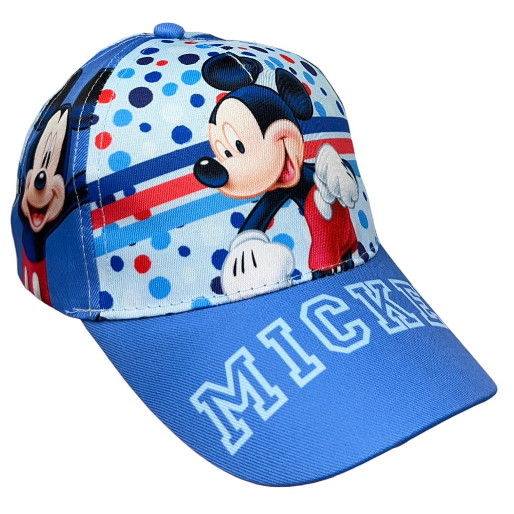 Cappello con Visiera Topolino DISNEY Berretto con Chiusura Regolabile Bambino - Mic36-0103