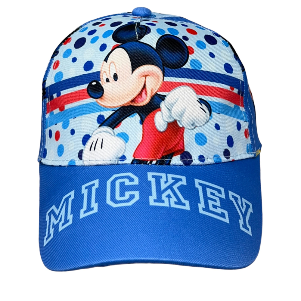 Cappello con Visiera Topolino DISNEY Berretto con Chiusura Regolabile Bambino - Mic36-0103