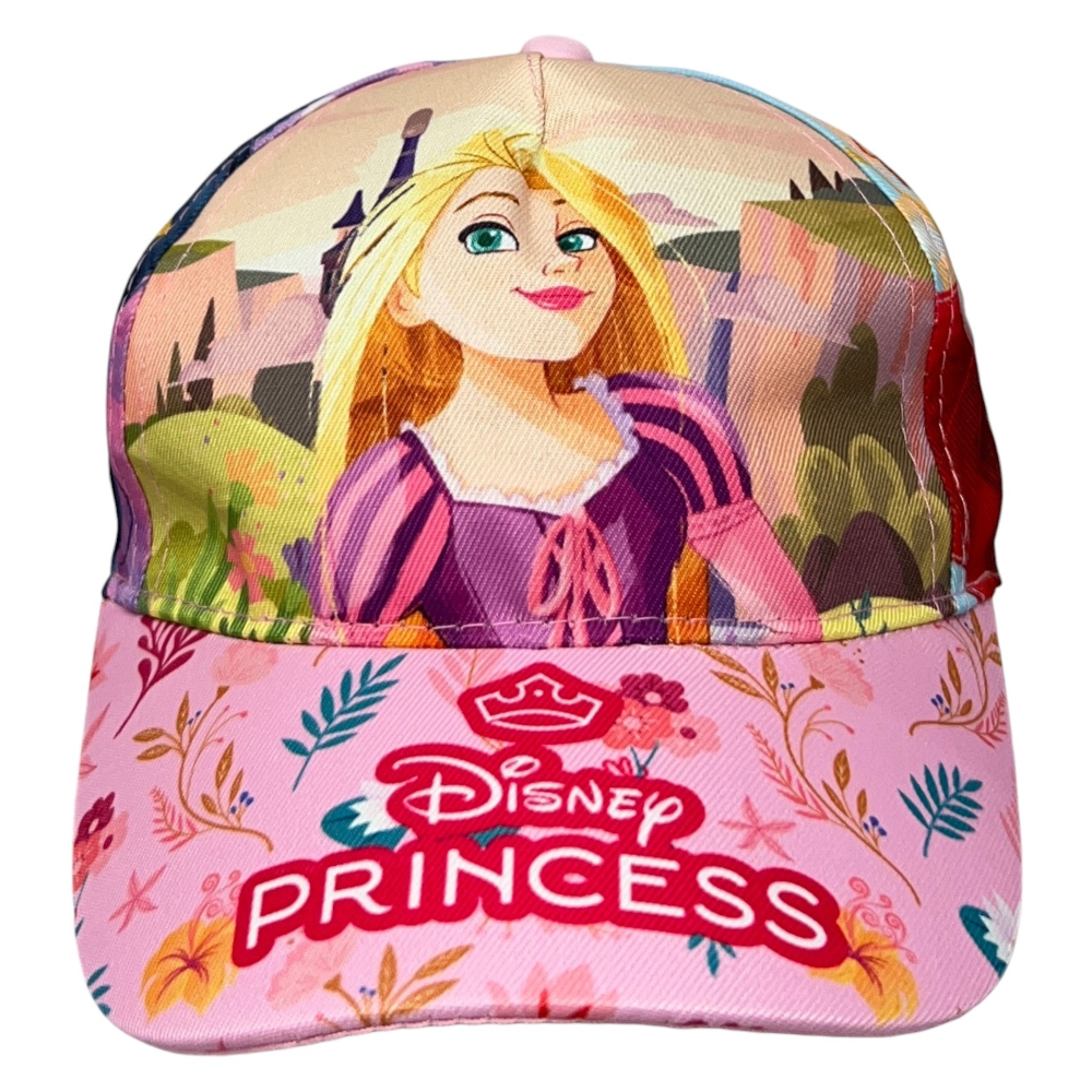 Cappello con Visiera Principesse DISNEY Berretto con Chiusura Regolabile Bambina - Pri36-0111