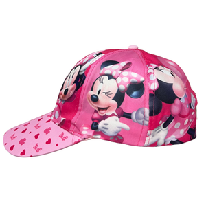 Cappello con Visiera Minnie DISNEY Berretto con Chiusura Regolabile Bambina - Min36-0322