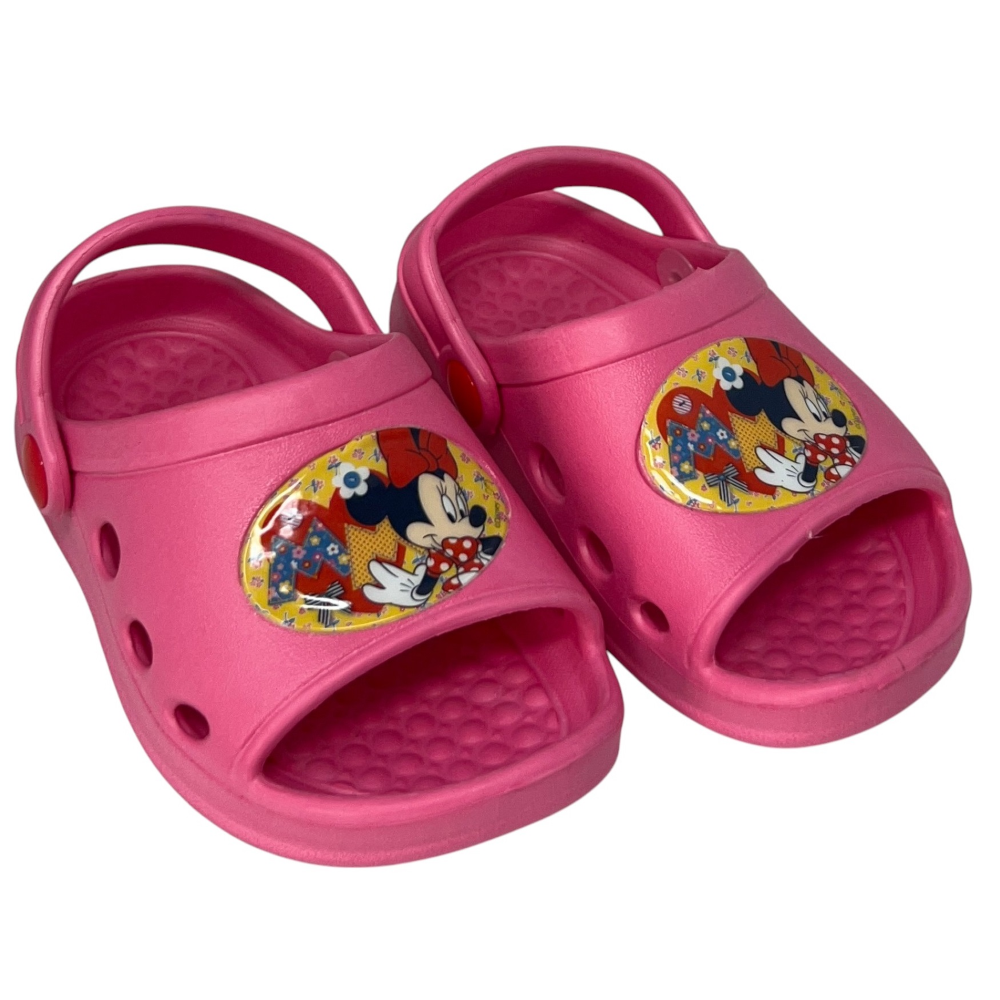 Ciabatte Minnie DISNEY Sabot per Bambini Pantofole in Eva Mare Piscina Casa - D08595mc