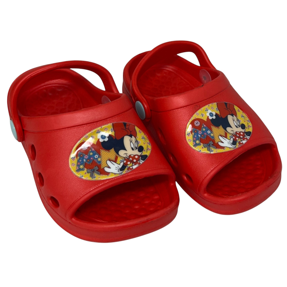 Ciabatte Minnie DISNEY Sabot per Bambini Pantofole in Eva Mare Piscina Casa - D08595mc