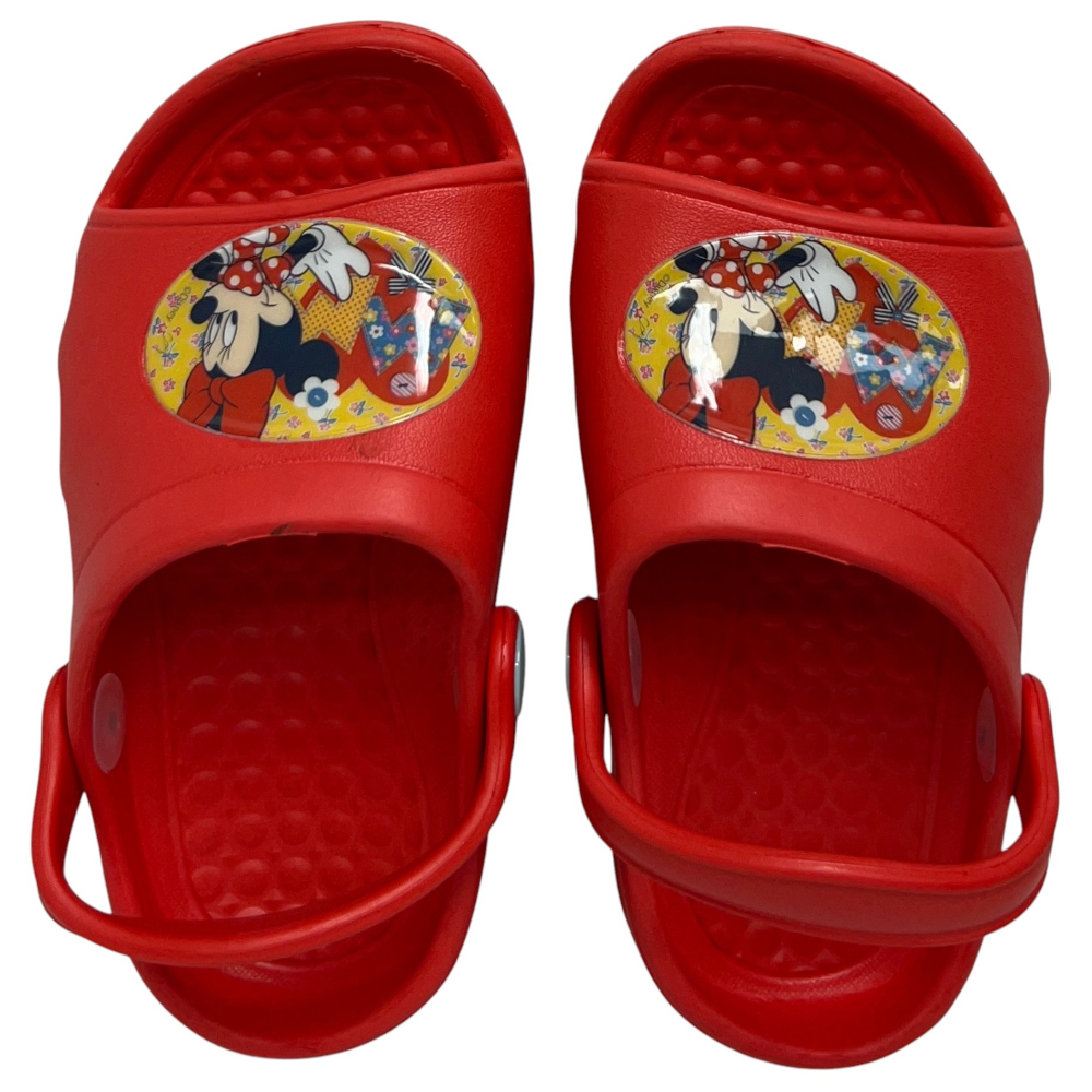 Ciabatte Minnie DISNEY Sabot per Bambini Pantofole in Eva Mare Piscina Casa - D08595mc