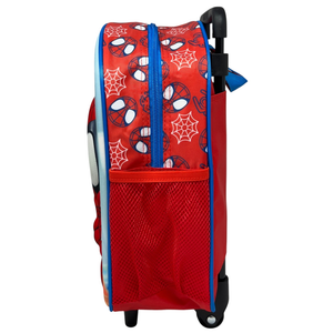 Zaino Asilo Trolley 3d Spidey MARVEL Borsa 32 CM Scuola Tempolibero Bambini - M09339mc