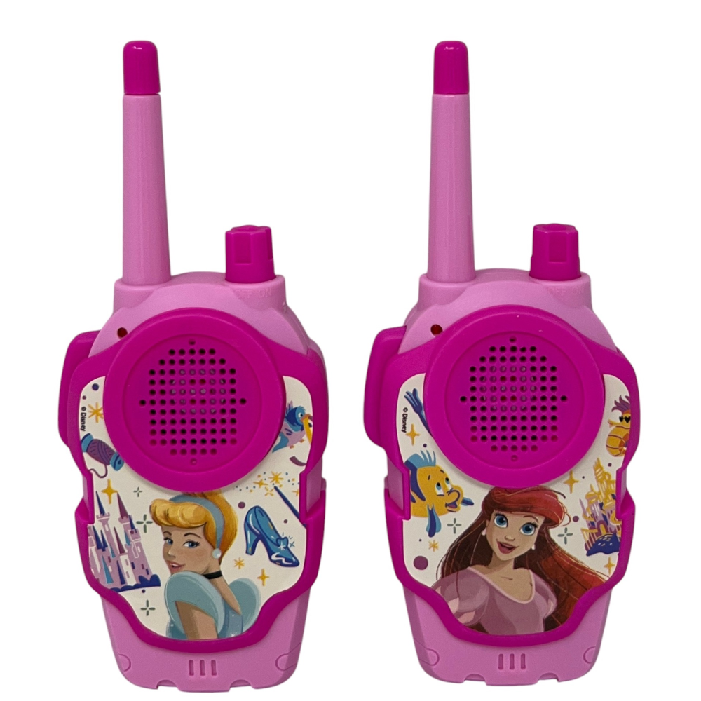 Walkie Talkie Principesse DISNEY 2 Radiotrasmittenti per Bambini Distanza 11 Metri - Pr1064