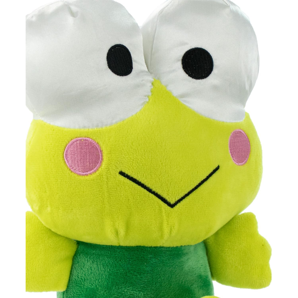 Peluche Keroppi Sanrio Morbido Pupazzo Ranocchia 17 CM in Fibra Riciclata - 760025083/keroppi