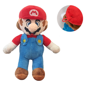 Peluche Super Mario Videogioco Luigi Peach Yoshi Toad Pupazzo Cm. 17 - 5171md