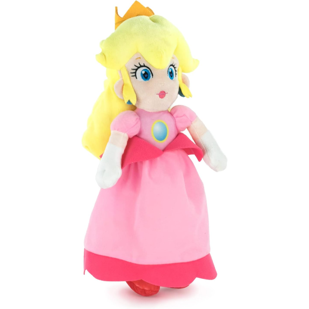 Peluche Principessa Peach Super Mario Morbido Pupazzo 36 CM - 51743ld