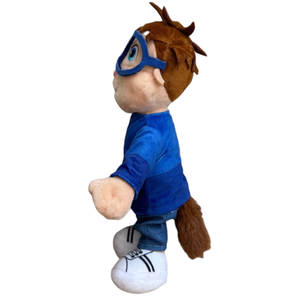 Peluche Simon Alvin e i Chipmunks Morbido Pupazzo Scoiattolo 30 CM in Fibra Riciclata - 760021714/simon