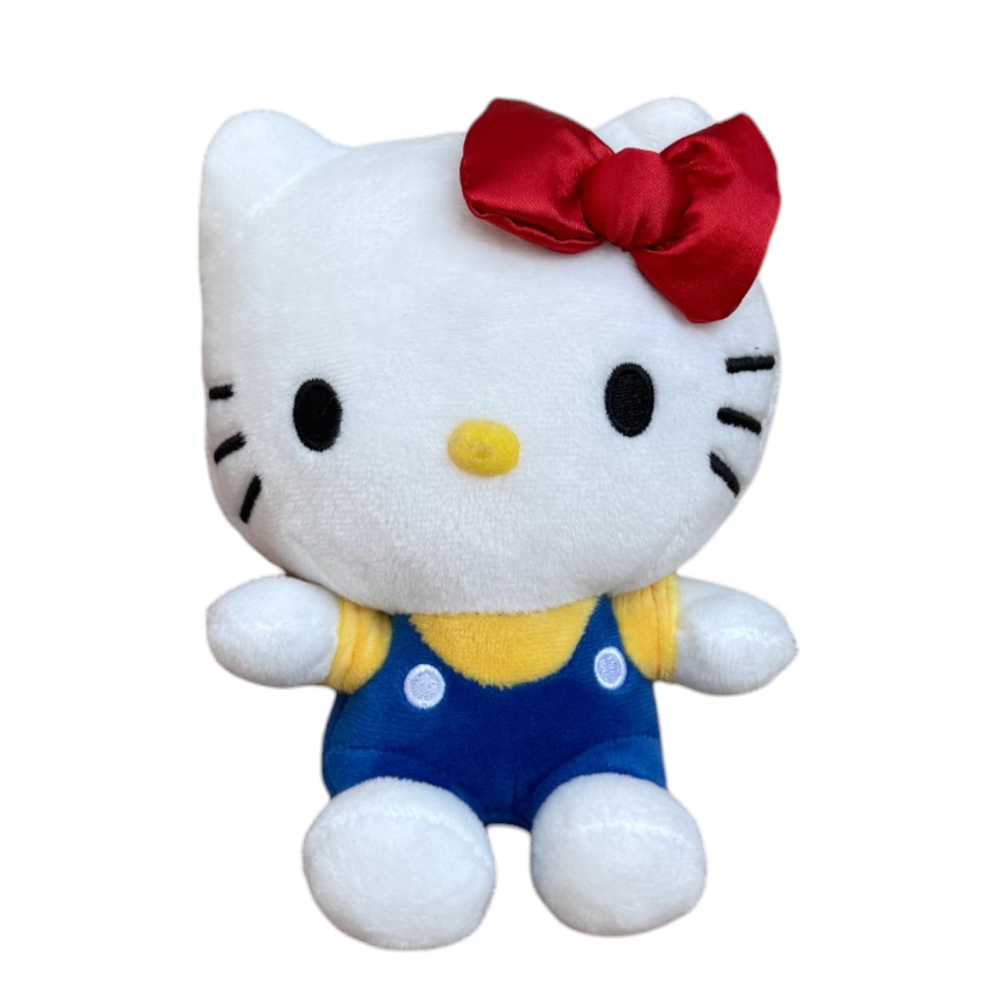 Peluche Hello Kitty Sanrio Morbido Pupazzo 17 CM in Fibra Riciclata - 760025083/hellokitty