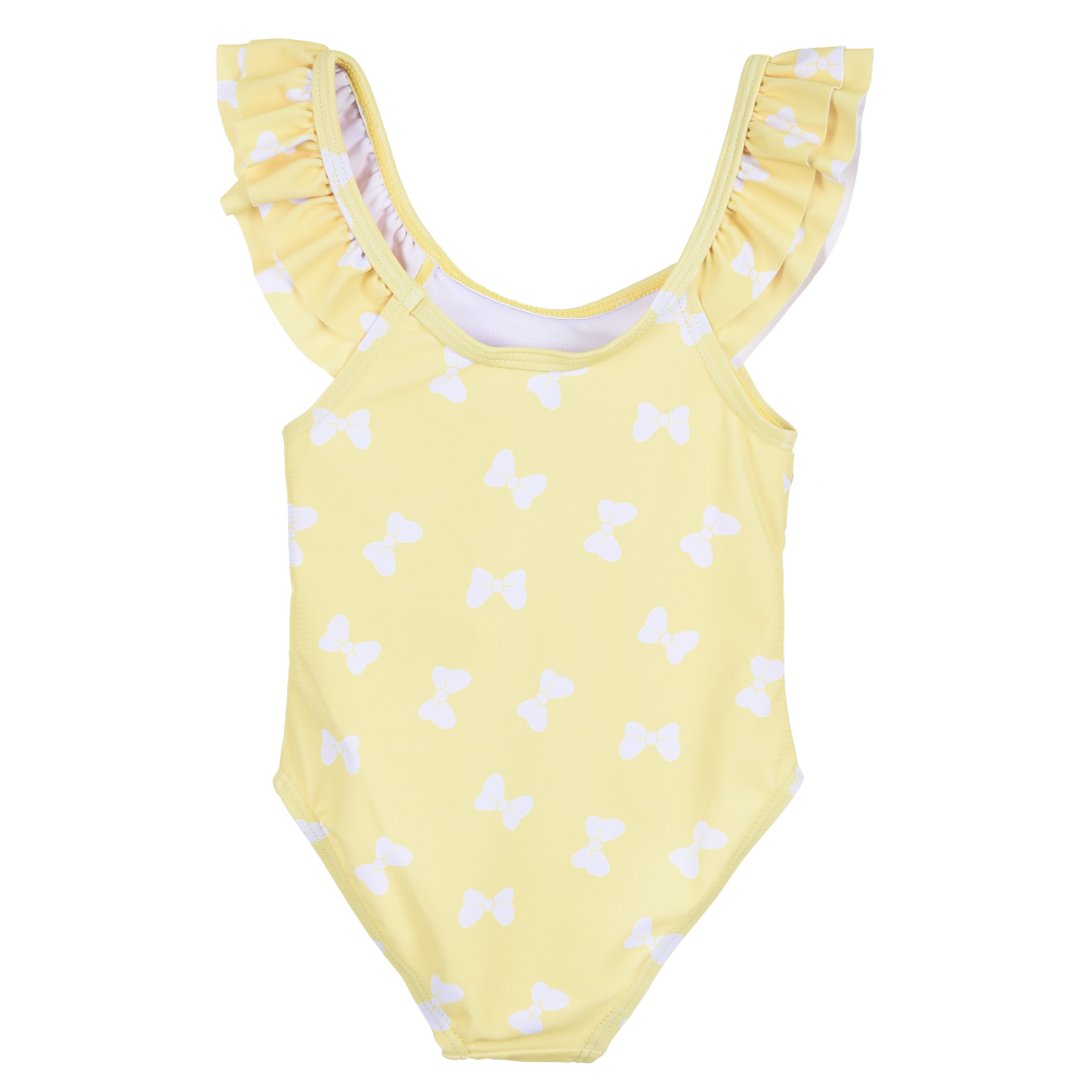 Costume Mare Minnie Mouse DISNEY Intero 1 Pezzo Neonata 12/36 Mesi - Ye05015giallo