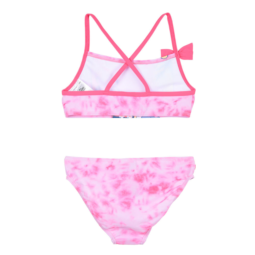 Costume Mare Minnie e Paperina DISNEY Bikini Due Pezzi Top e Slip Bambina - Ye18085rosa