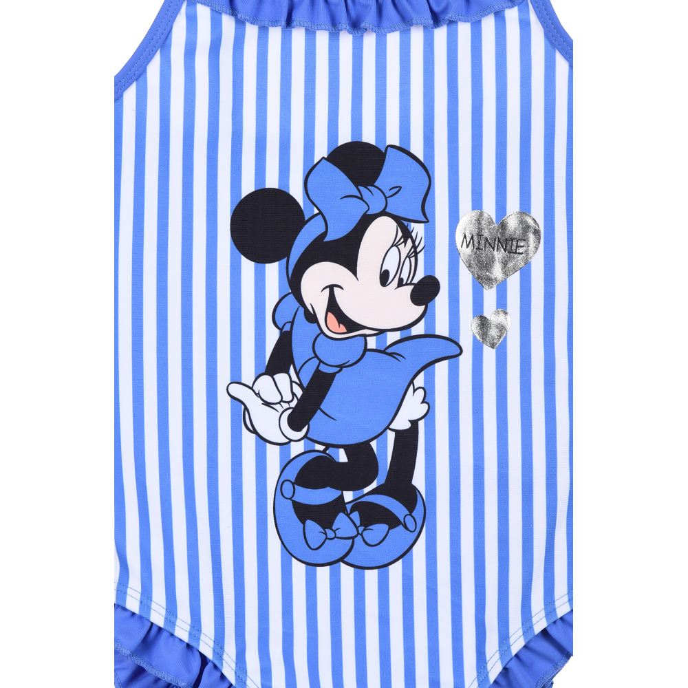 Costume Mare Minnie Mouse DISNEY Intero 1 Pezzo Bambina Piscina - Ye18084blu