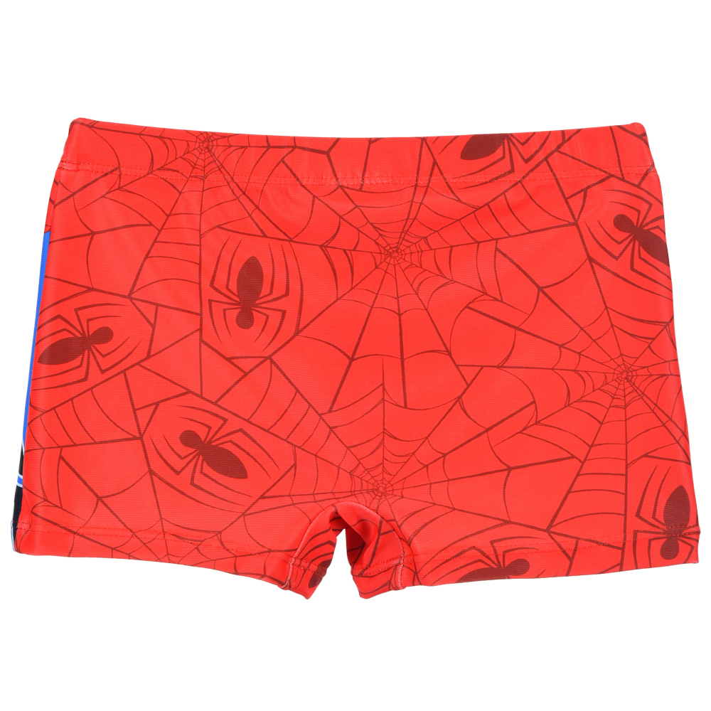 Costume Mare Spiderman MARVEL Modello Parigamba Elasticizzato Piscina -Ye18122rosso