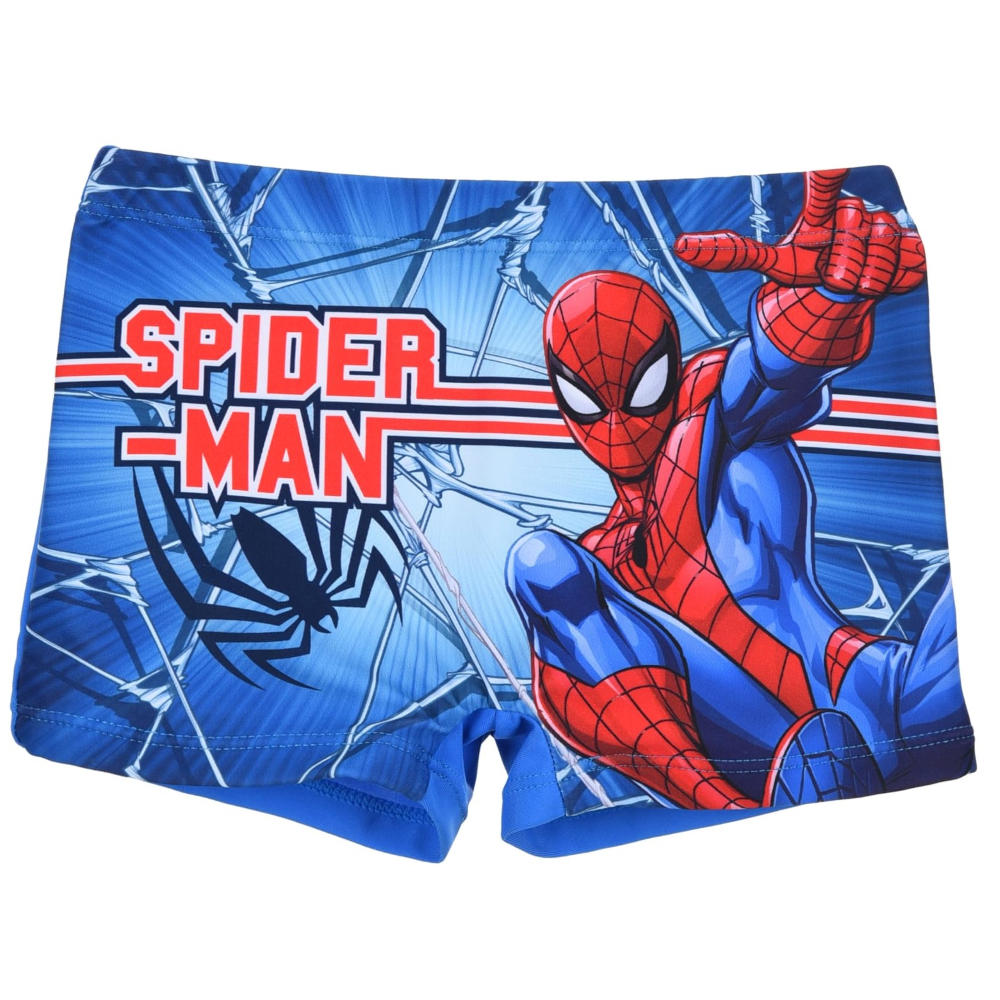 Costume Mare Spiderman MARVEL Modello Parigamba Boxer Piscina -Ye18123blu