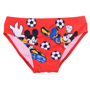 Costume Mare Topolino DISNEY Modello Slip Mutandina Elasticizzato Piscina - Ye18076rosso