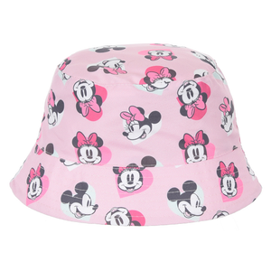 Cappello Minnie DISNEY Berretto Modello Alla Pescatora Bambina - Ye45017rosa