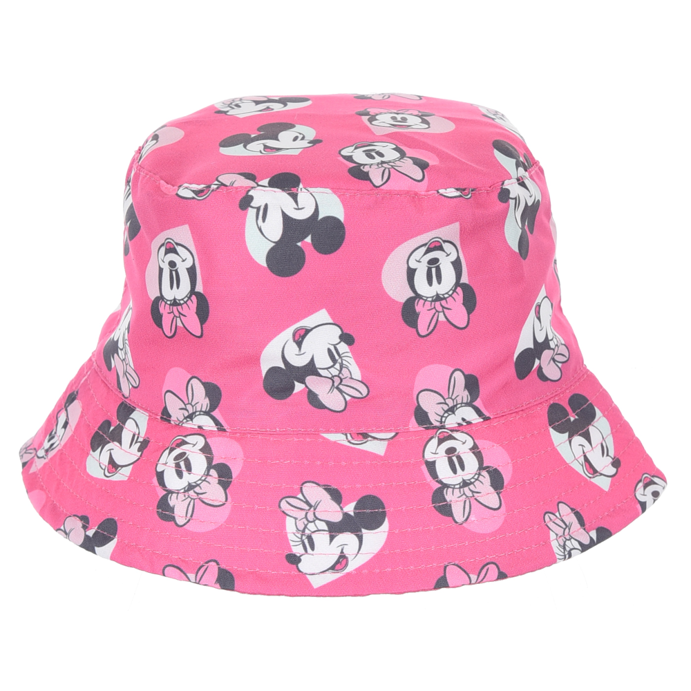 Cappello Minnie DISNEY Berretto Modello Alla Pescatora Bambina - Ye45017fucsia