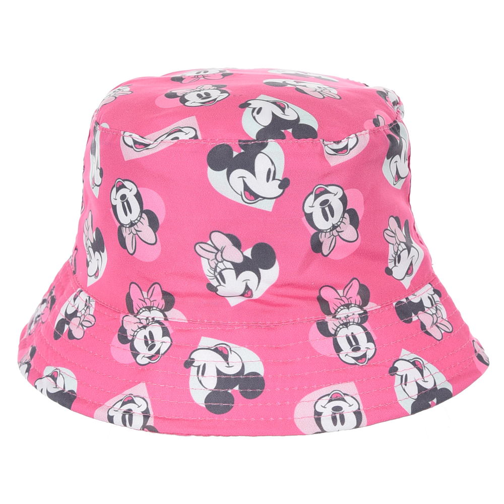 Cappello Minnie DISNEY Berretto Modello Alla Pescatora Bambina - Ye45017fucsia