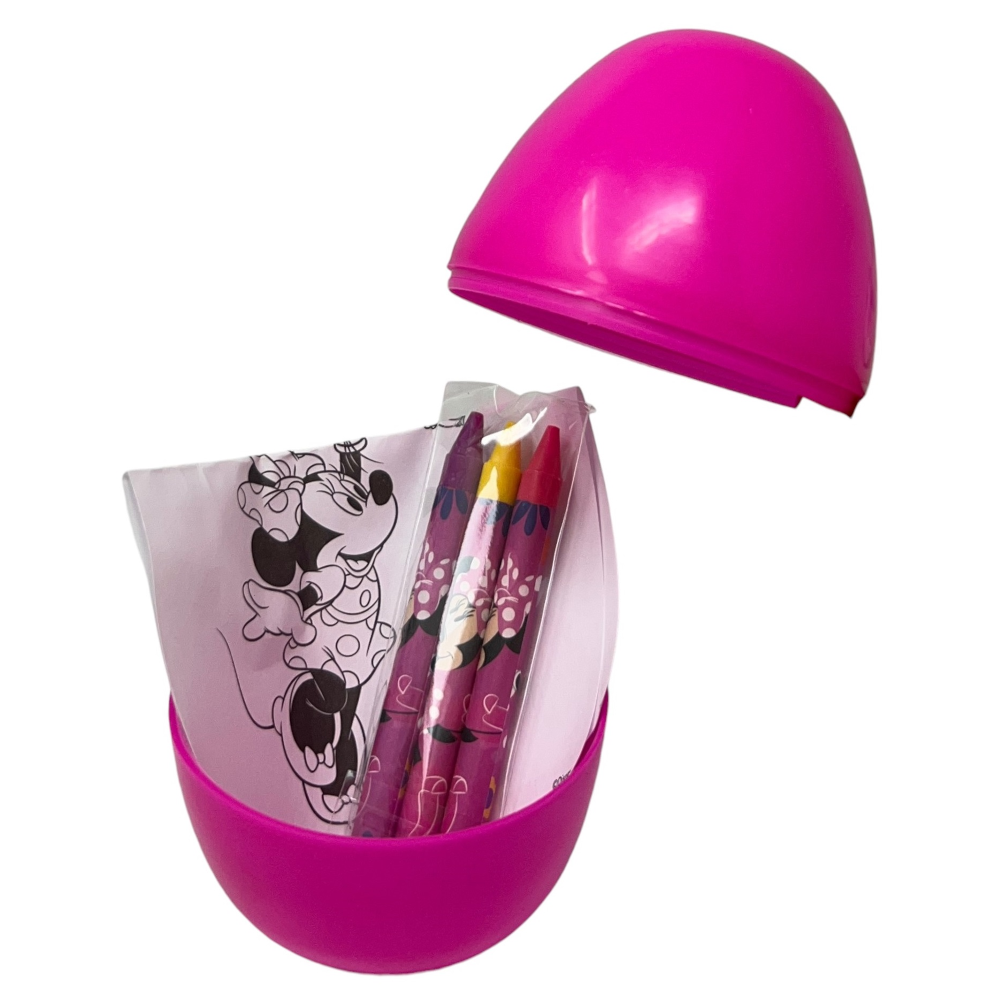 Mini Uovo con Sorpresa Minnie DISNEY Ovetto con Kit da Colorare -  Min0940